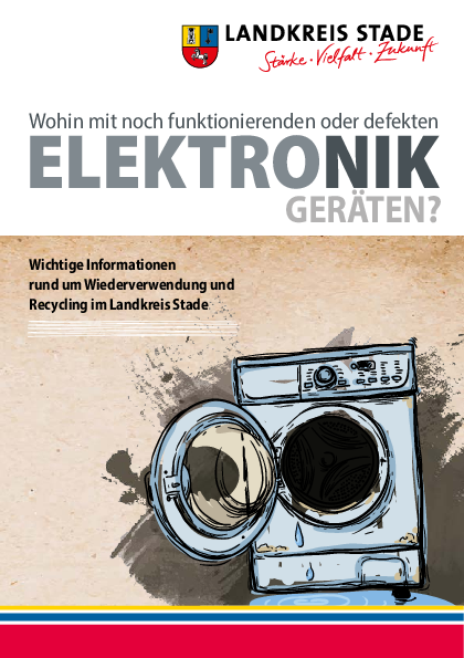 Flyer Wohin mit ausgedienten Elektrogeräten?