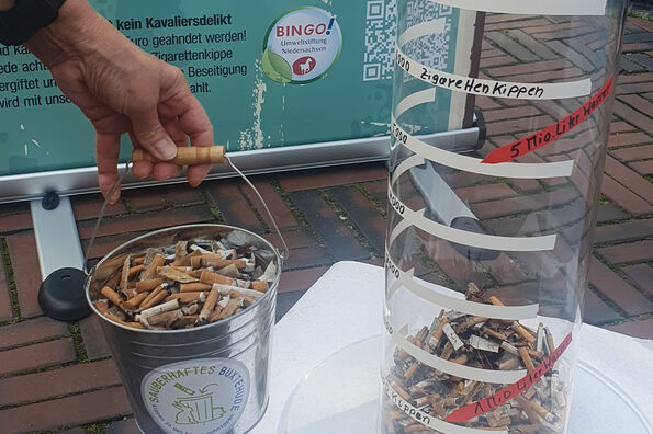 Kippenkampagne Etappe 4 Cleanups & Kippensammlungen
