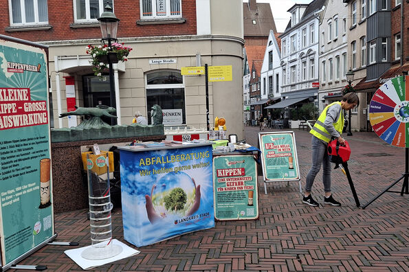 Kippenkampagne Etappe 4 Cleanups & Kippensammlungen