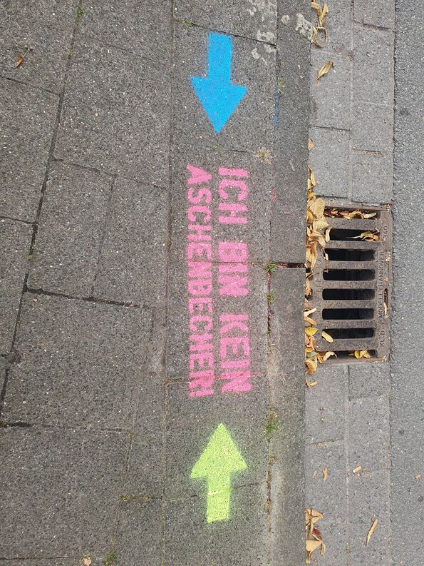 Gullis sind kein Aschenbecher