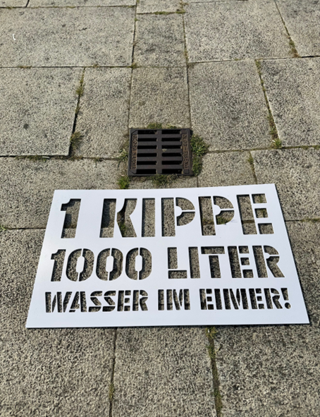 1 Kippe - 1000 Liter Wasser im Eimer!